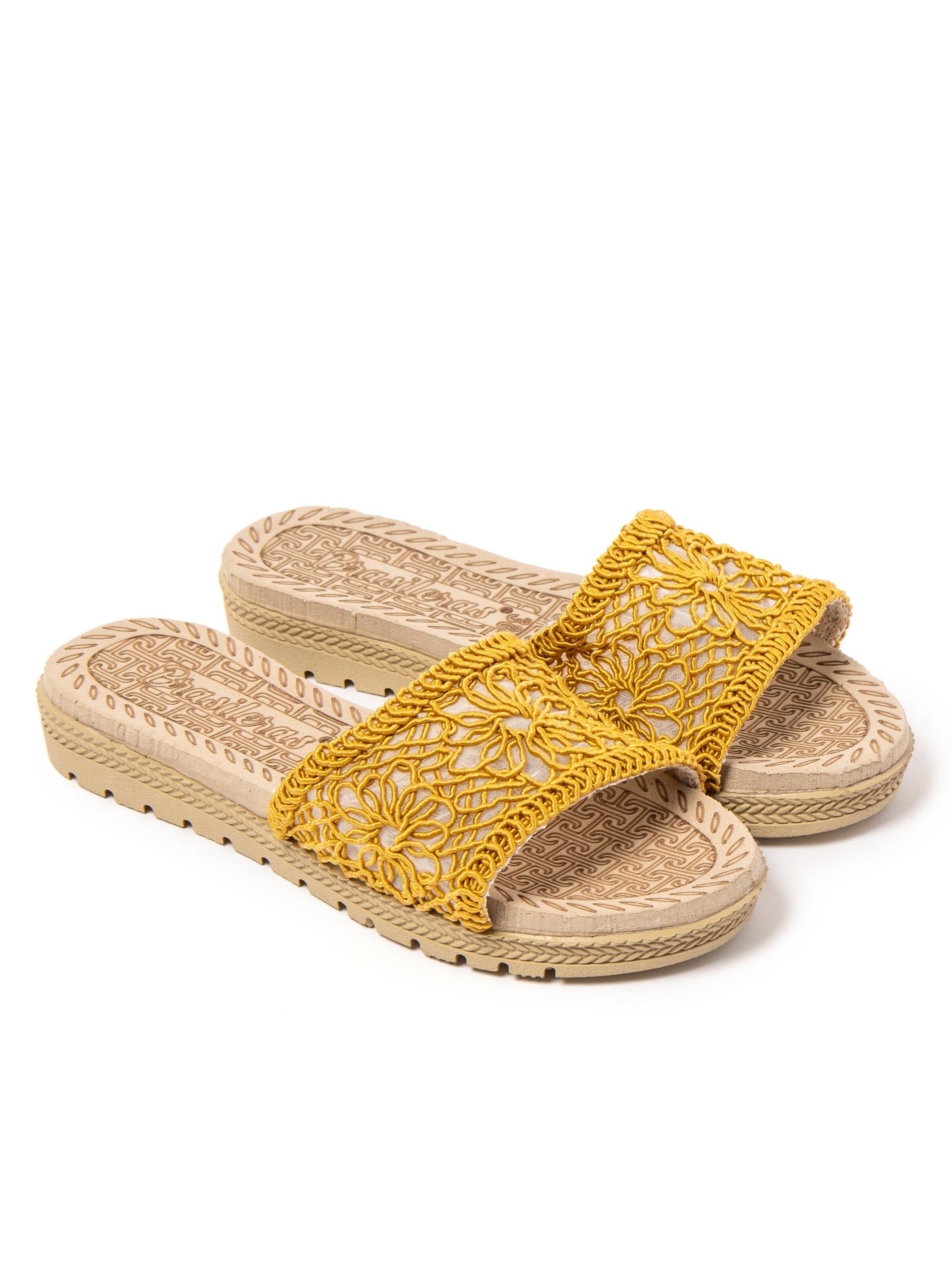 Brasileras Sandale 'Breezie' in Gelb