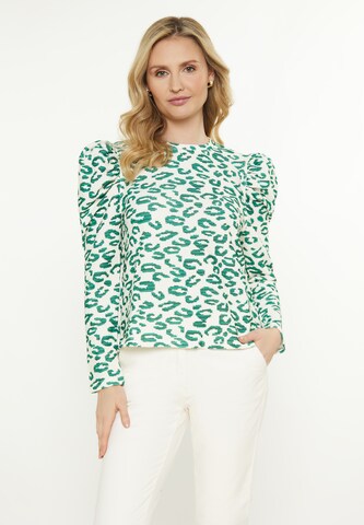 Usha Shirt 'Fashion Look' in White: front