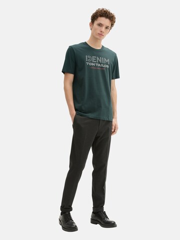 TOM TAILOR DENIM T-Shirt in Grün