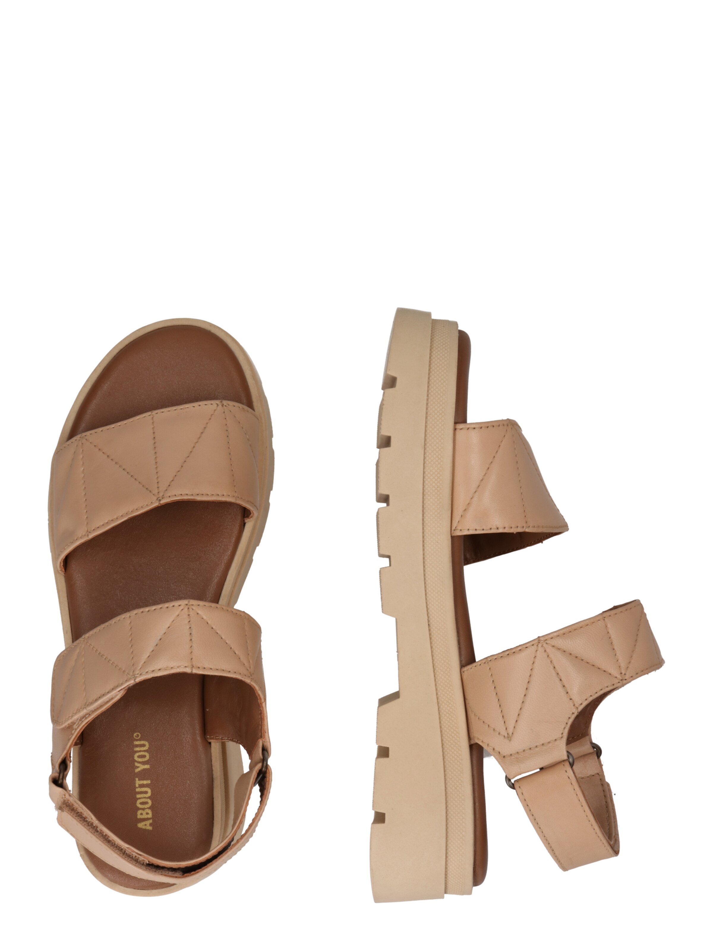 ABOUT YOU Sandale 'Esma' in Beige