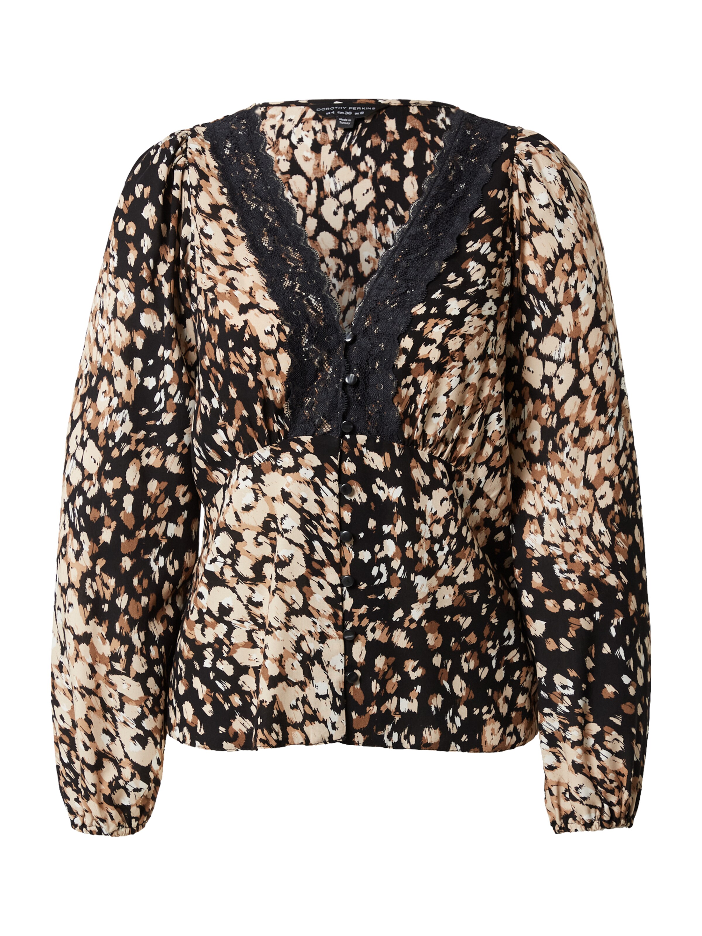 Camicia da donna di Dorothy Perkins in marrone: frontale