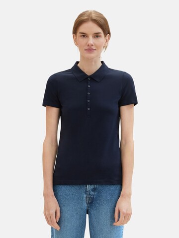 T-shirt TOM TAILOR en bleu : devant