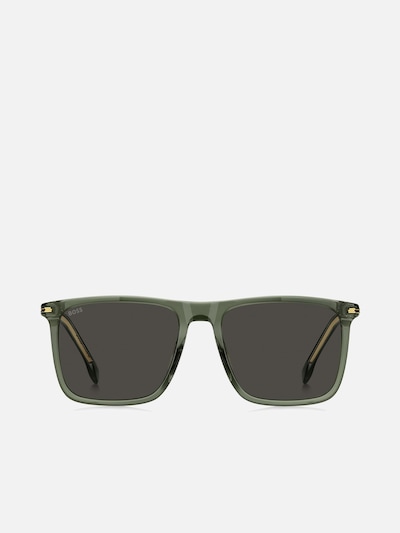 HUGO BOSS Zonnebril 'Hugo Boss BOSS 1750/G/S Brown shaded horn 56/18/145 MAN Sunglasses' in 56 in de kleur Groen, Productweergave