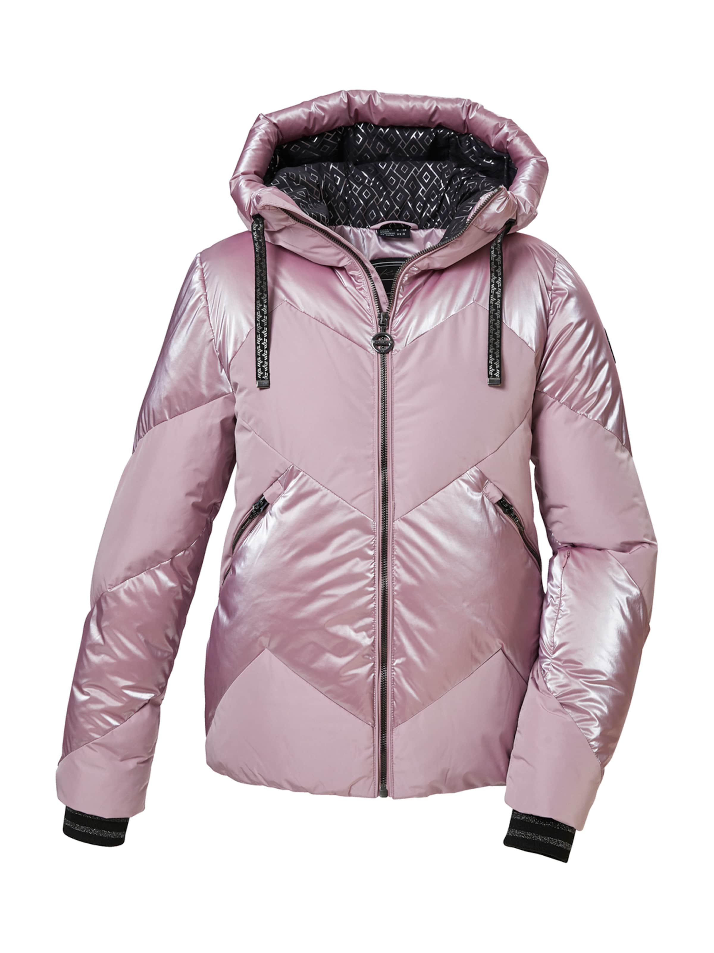KILLTEC Sportjacke 'KSW 100' in Lila: Vorderseite
