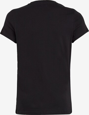 ADIDAS SPORTSWEAR Λειτουργικό μπλουζάκι 'Essentials Big Logo ' σε μαύρο