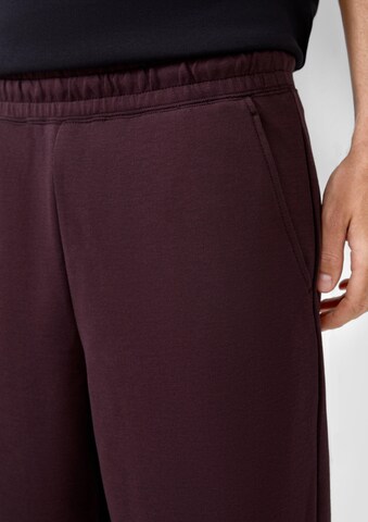 QS Loosefit Broek in Bruin