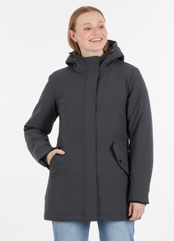Ragwear Between-Season Jacket in Grey: front