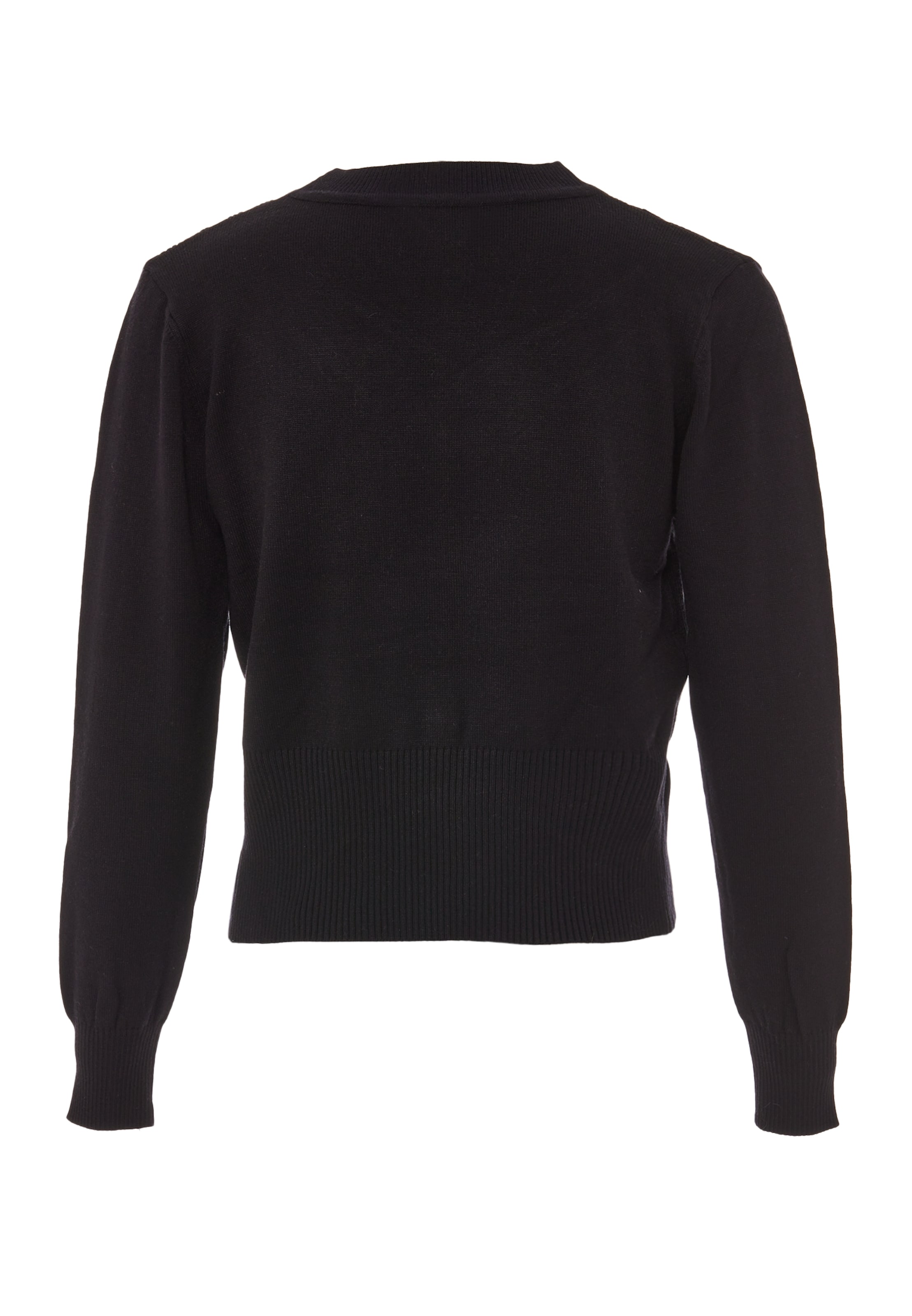 NAEMI Вязаная кофта в Черный