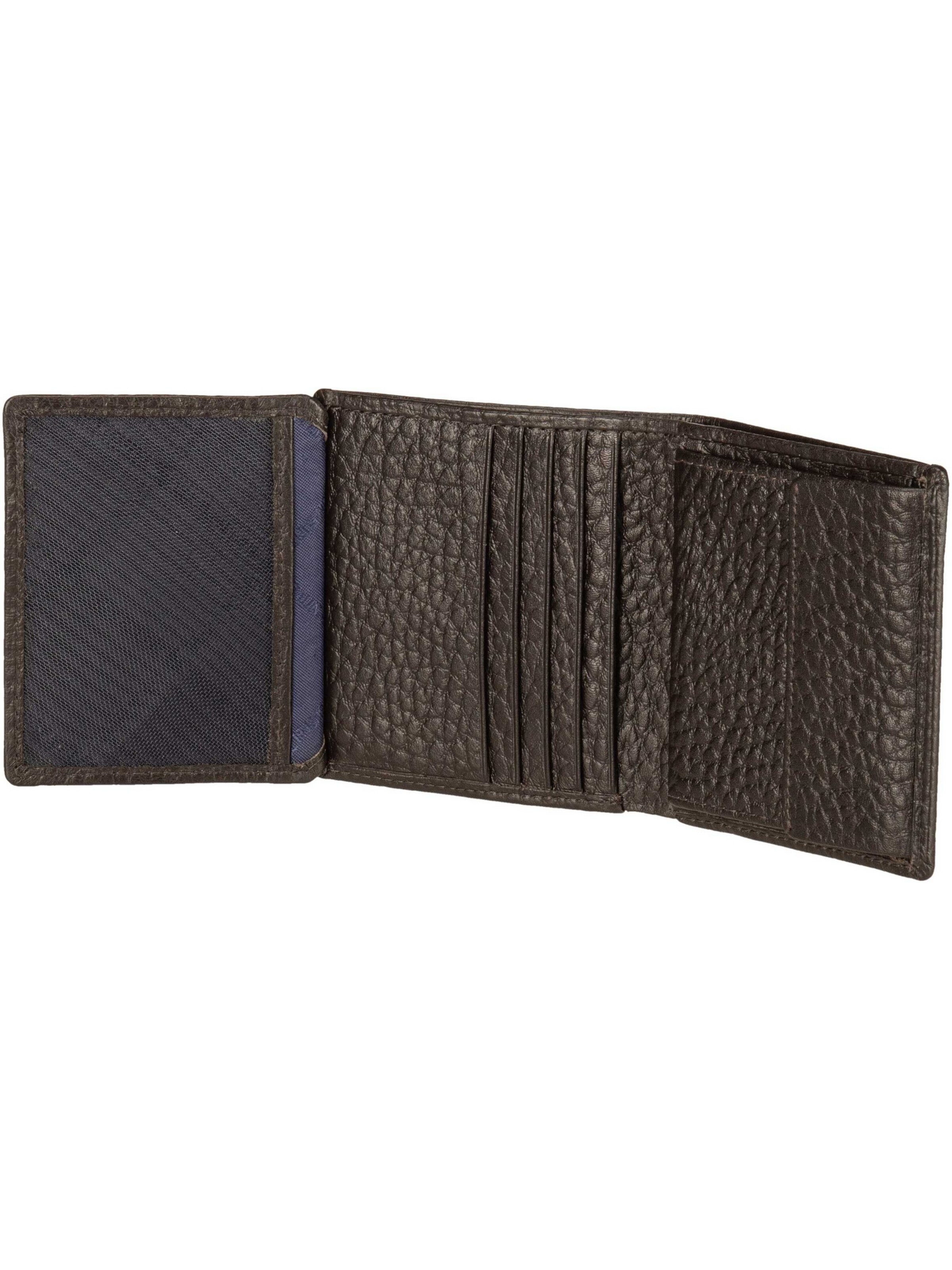 Portamonete 'Yannik' di Braun Büffel in marrone