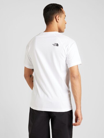 THE NORTH FACE - Camiseta 'REDBOX' en blanco