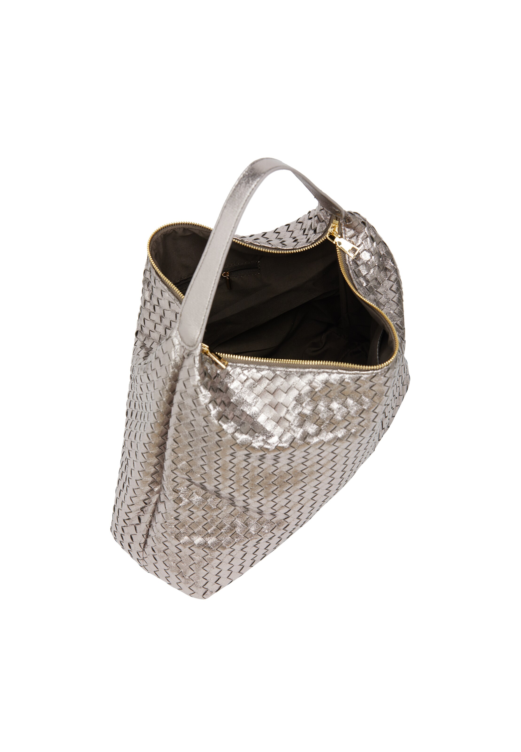 Poșete de la faina pe argintiu