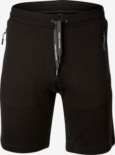 Pantaloni ARMANI EXCHANGE pe negru, Vizualizare produs