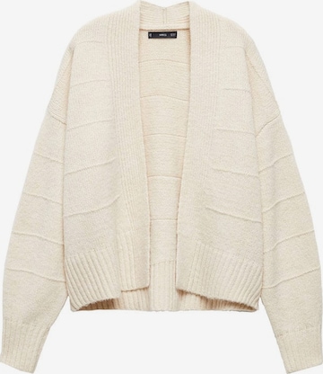 Cardigan 'Osito' MANGO en beige : devant