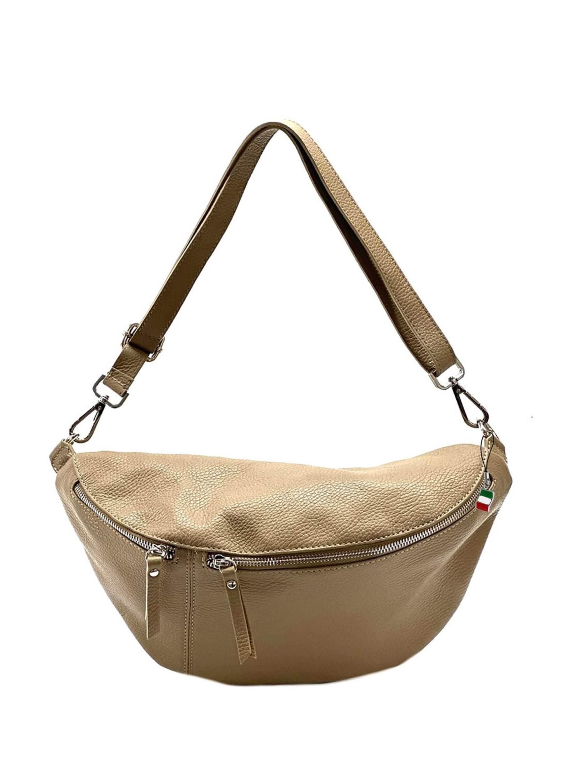 Florence Belt bag in Beige: front