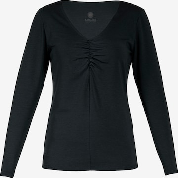 Magadi Sporttop 'Jessie' in Schwarz: Vorderseite