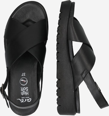 ARA Sandals 'Bilbao' in Black