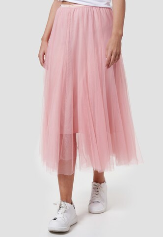 Decay Skirt in Pink: front