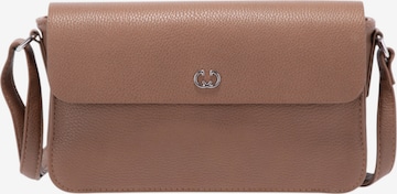 GERRY WEBER Schoudertas 'Talk Different 1.0' in Bruin: voorkant