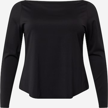 Tricou funcțional 'LUXE' de la Nike Sportswear pe negru: față