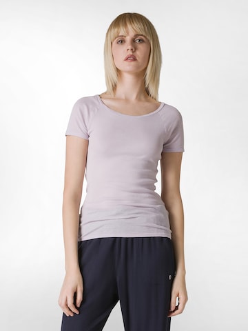 T-shirt fonctionnel DEHA en violet : devant