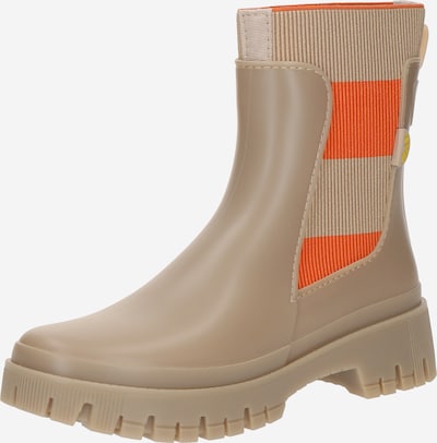 Guminiai batai 'SELENA' iš LEMON JELLY, spalva – kūno spalva / tamsiai oranžinė, Prekių apžvalga