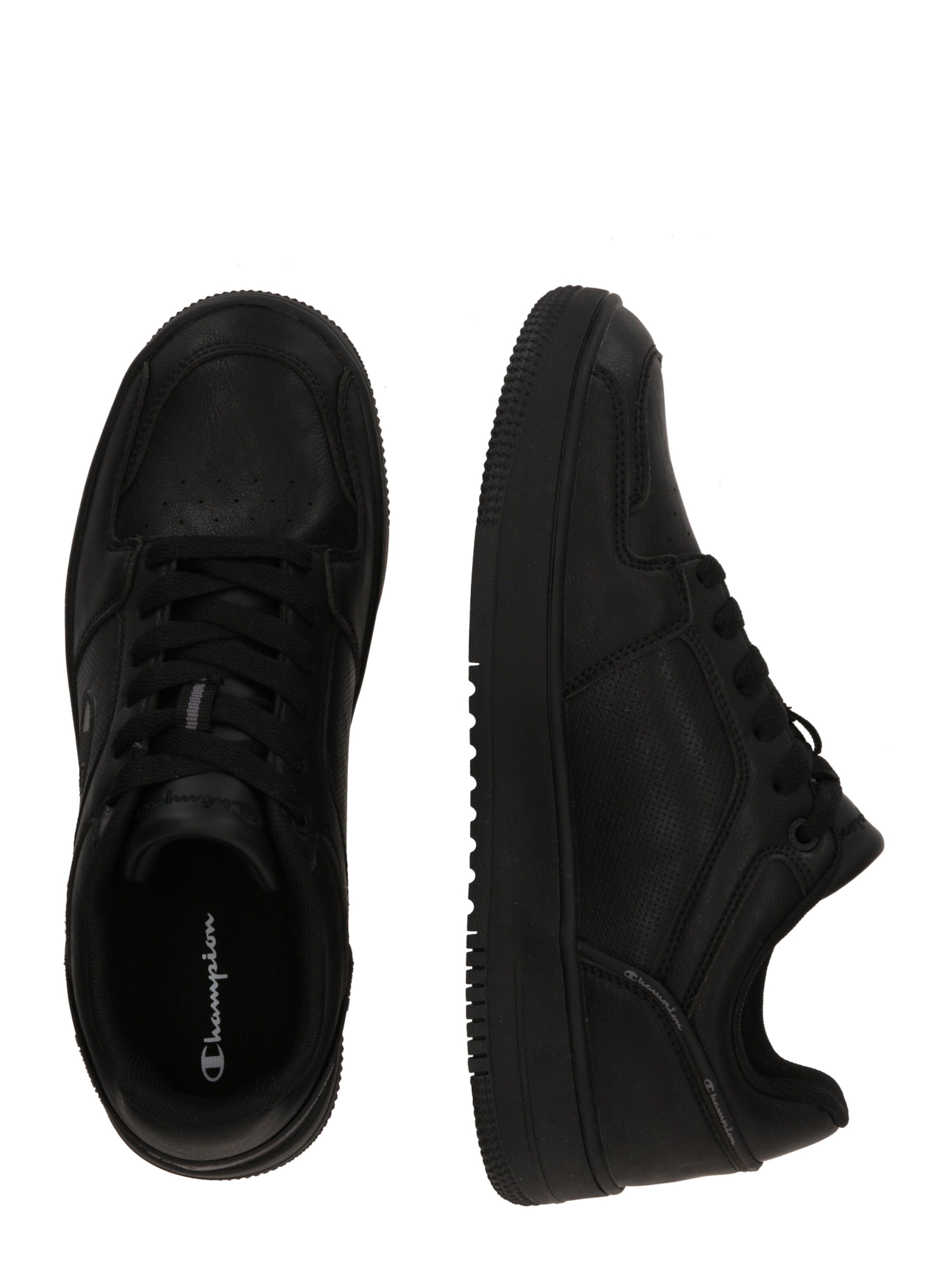 Champion Authentic Athletic Apparel Platform trainers in Black