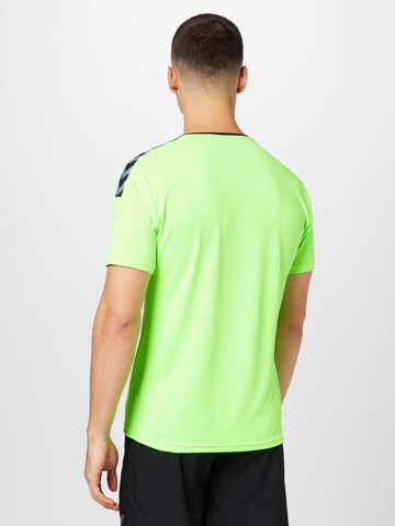 žalia Hummel Sportiniai marškinėliai
