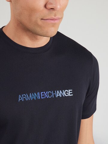 ARMANI EXCHANGE Tričko - Modrá