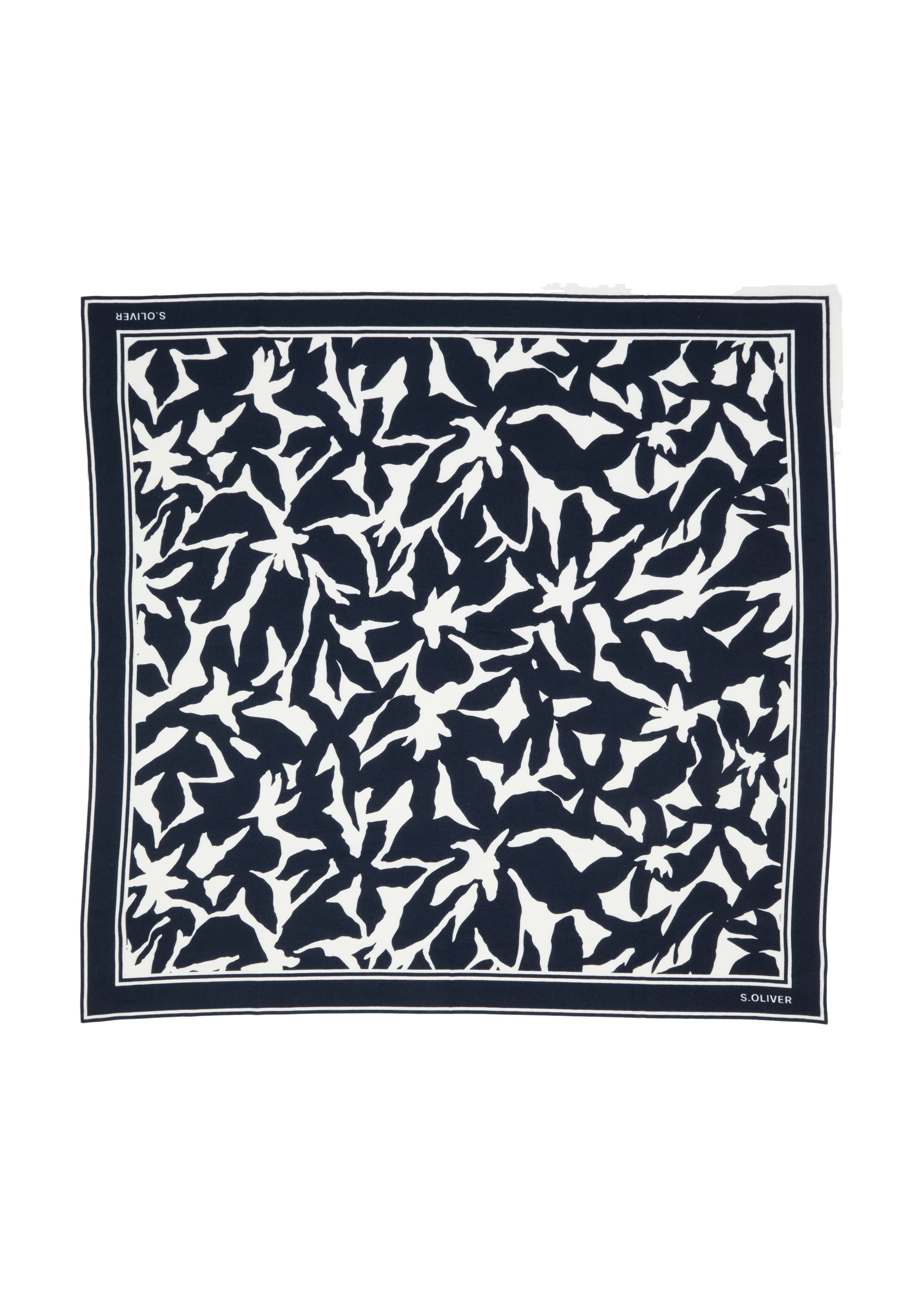 s.Oliver Wrap in Blue: front