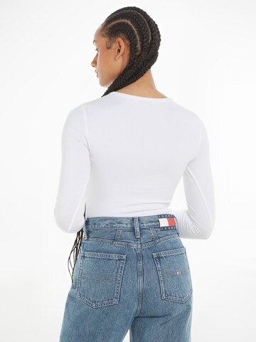 Tommy Jeans Shirt Bodysuit in White