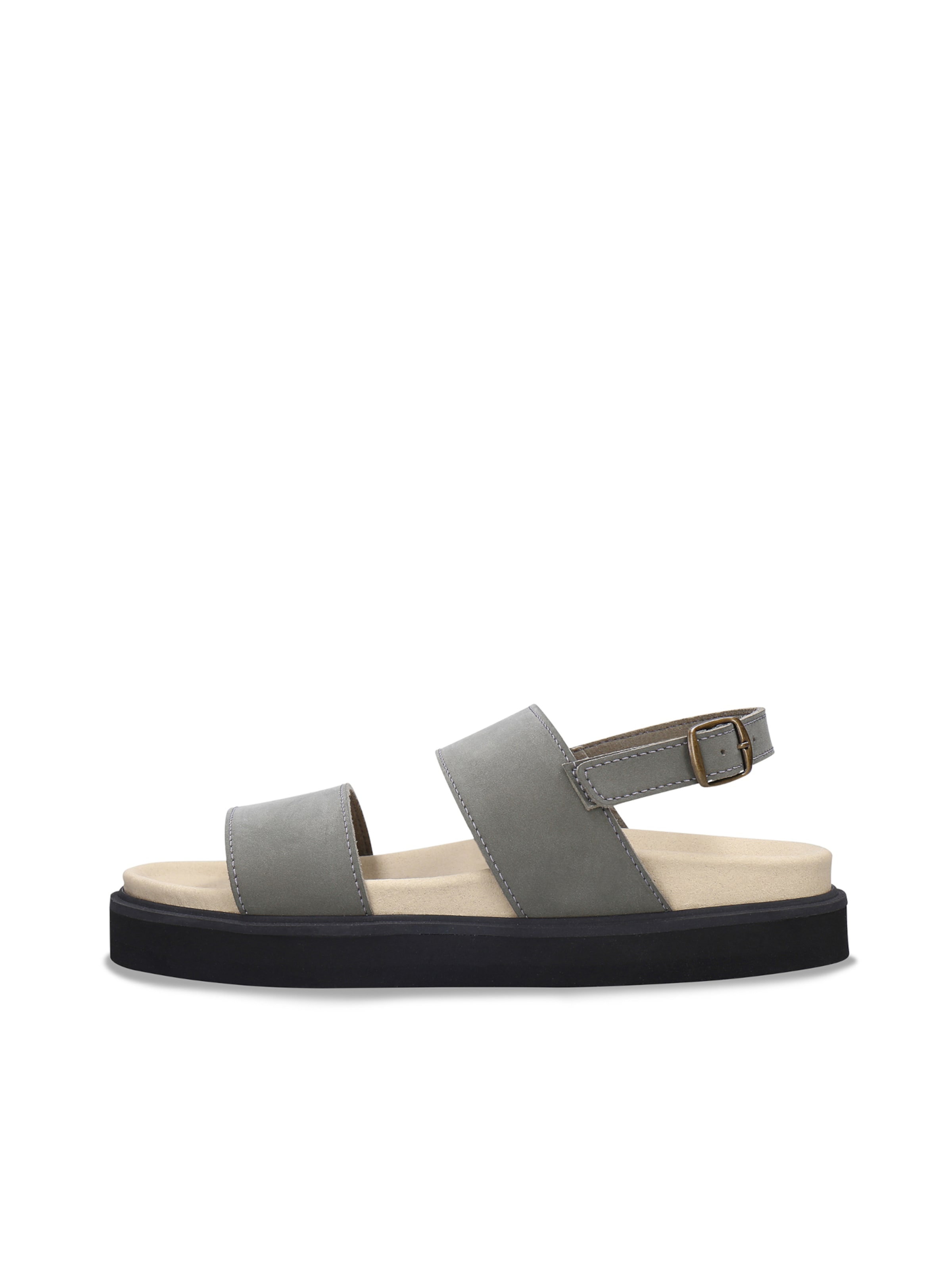 nae Vegan Shoes - Sandalias 'PALAU' en verde: frente