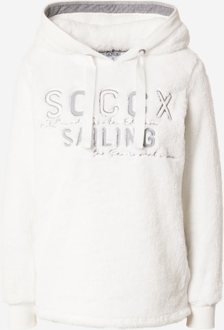 Soccx Sweatshirt 'Into The Blue' in White: front