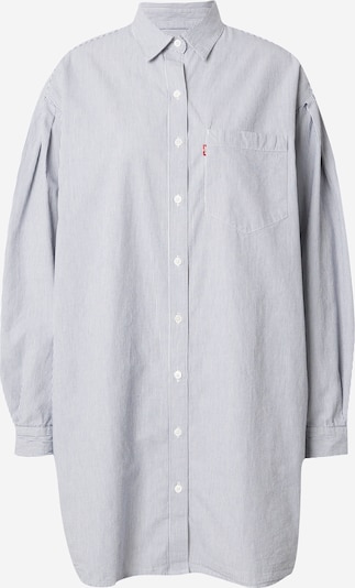 LEVI'S ® Robe-chemise 'Nola Shirt Dress' en bleu / blanc, Vue avec produit