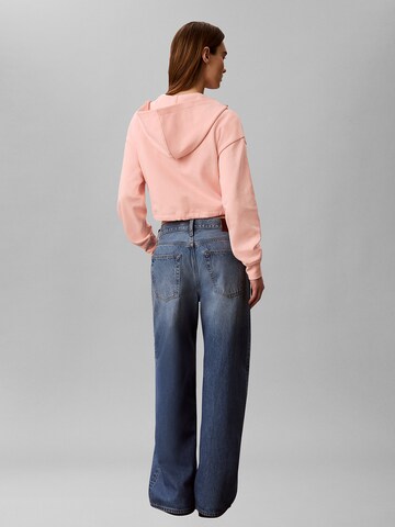 Sweat-shirt Calvin Klein Jeans en orange