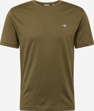 T-Shirt GANT en vert : devant