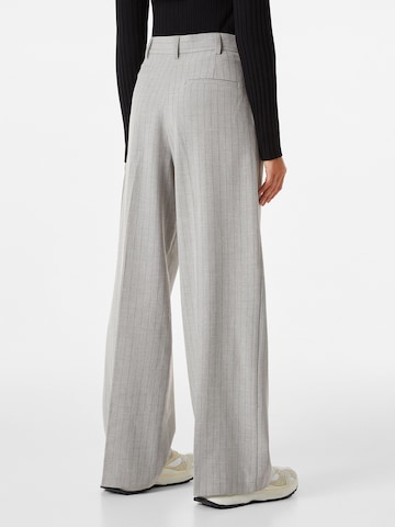 Bershka Regular Панталон с набор в сиво