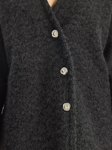 Bianco Lucci Strickjacke in Schwarz