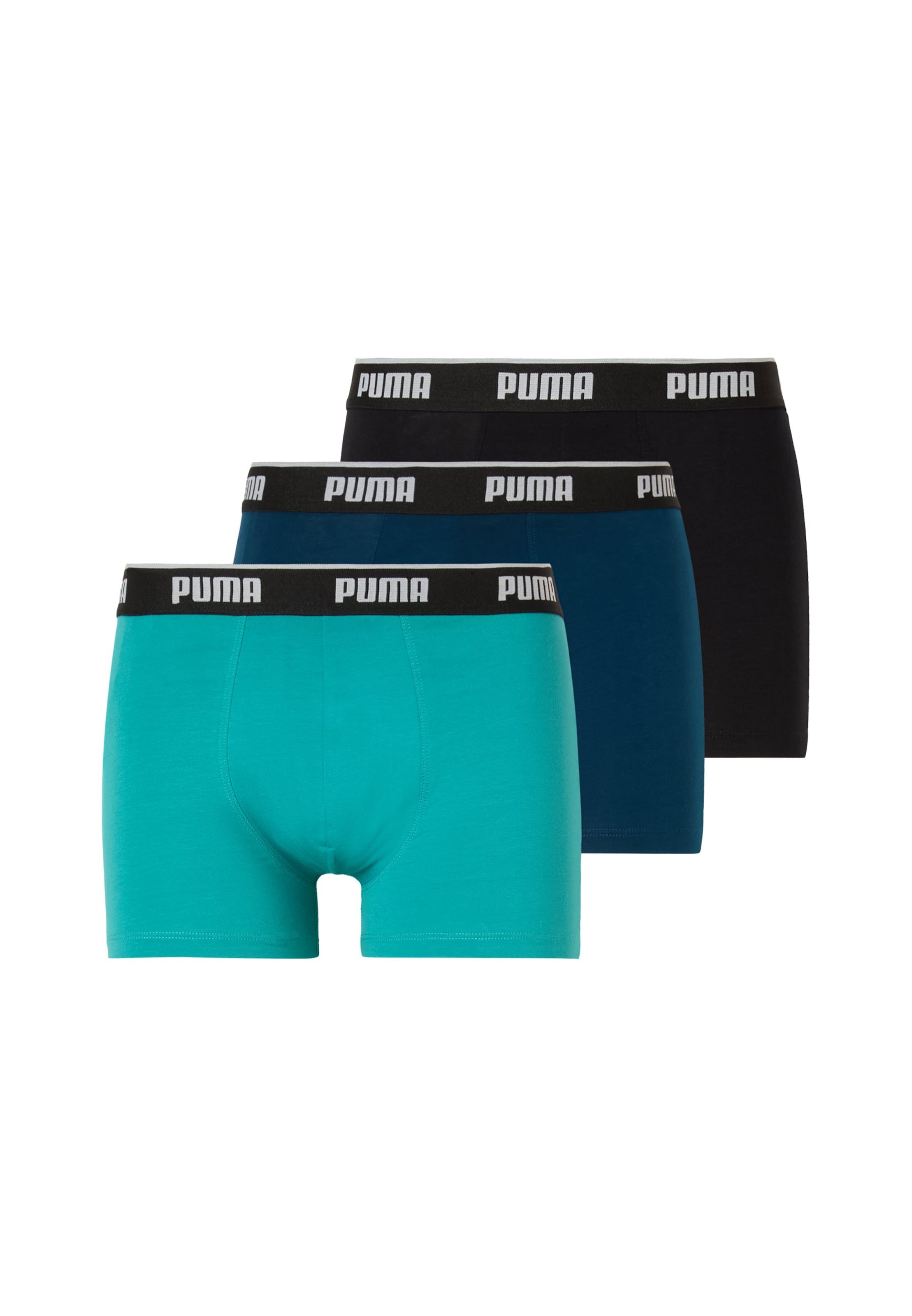 PUMA - Boxers 'EVERYDAY' em azul: frente
