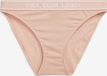 Slip ' BIKINI ' Polo Ralph Lauren en beige : devant