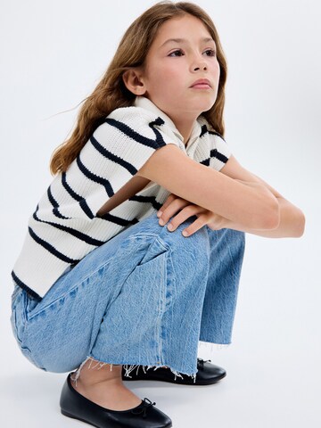 Pull-over 'ELISE' MANGO KIDS en blanc