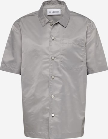 Han Kjøbenhavn Button Up Shirt in Grey: front