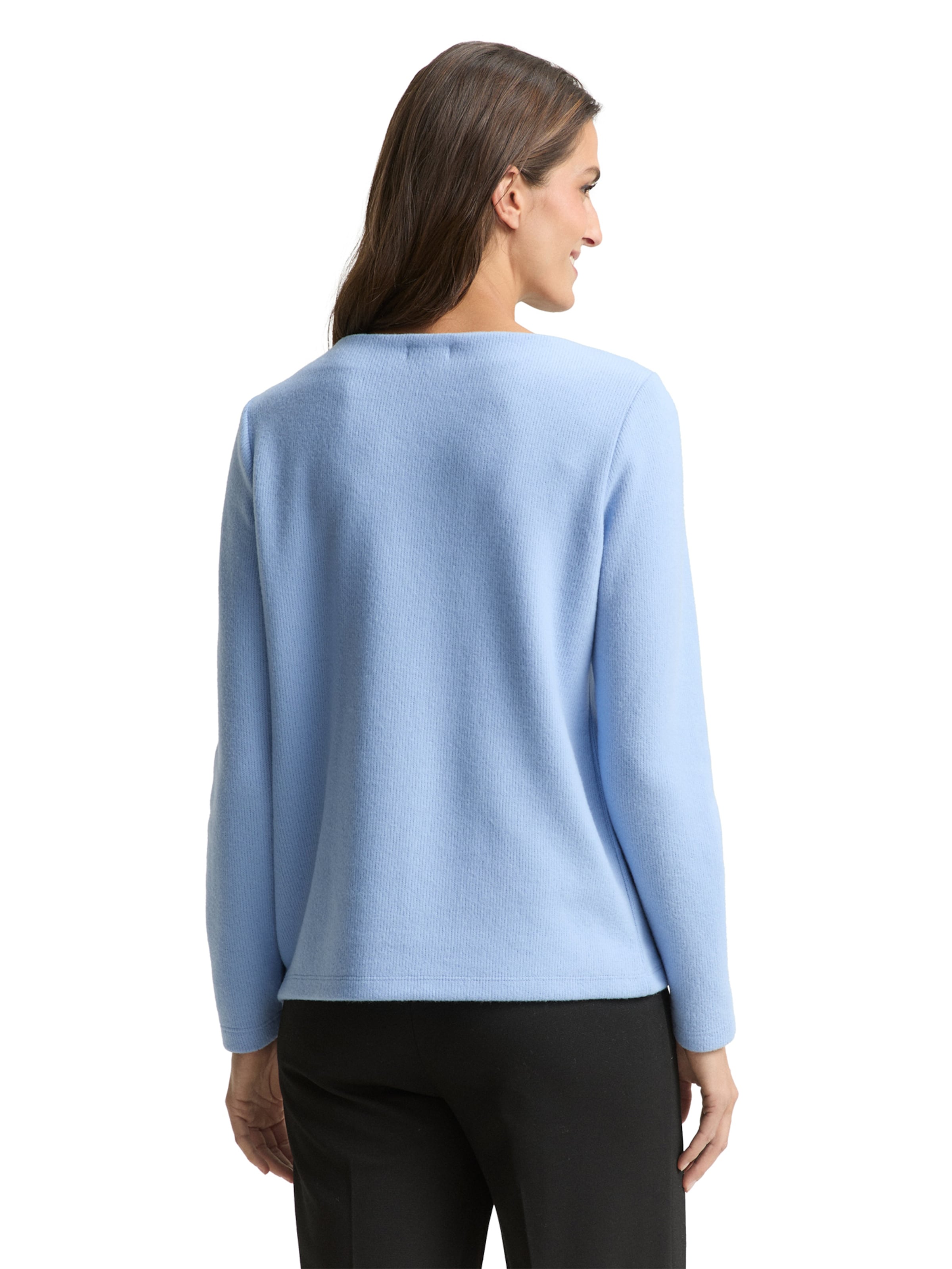 Sweat-shirt TOM TAILOR en bleu
