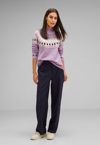 STREET ONE Sweater in Purple