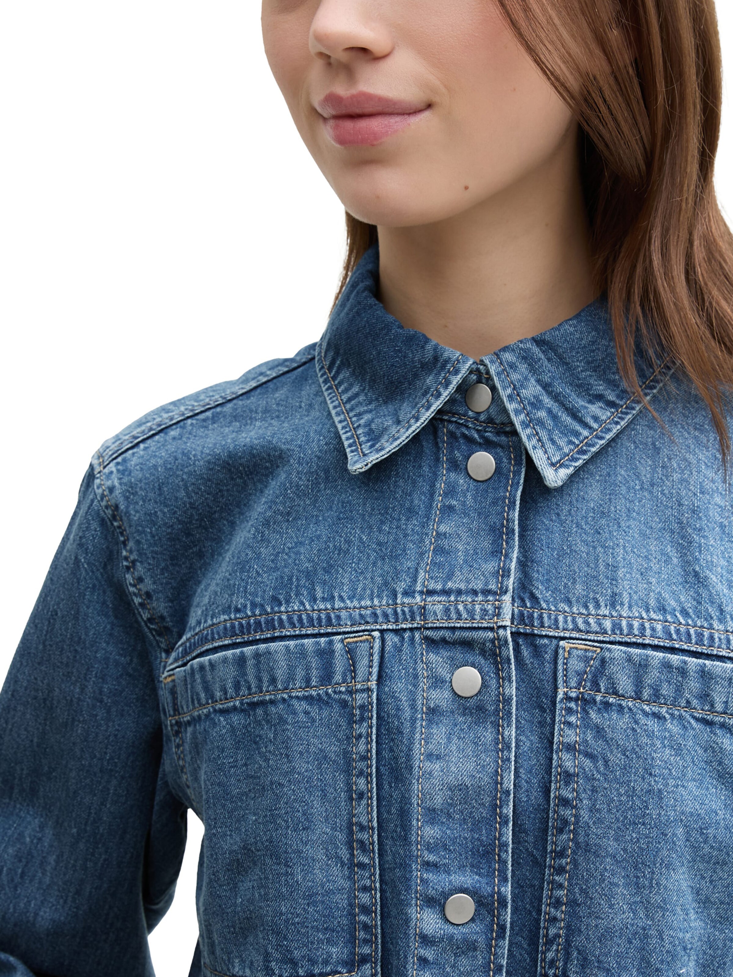 TOM TAILOR DENIM Преходно яке в синьо