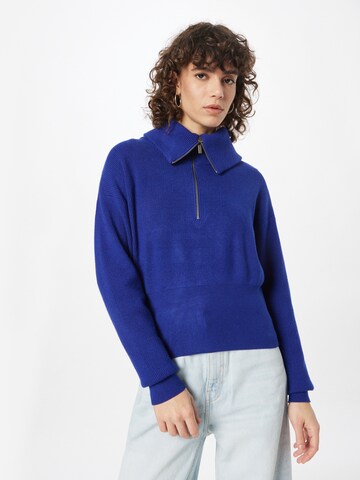 Colourful Rebel Pullover 'Kima' in Blau: predná strana