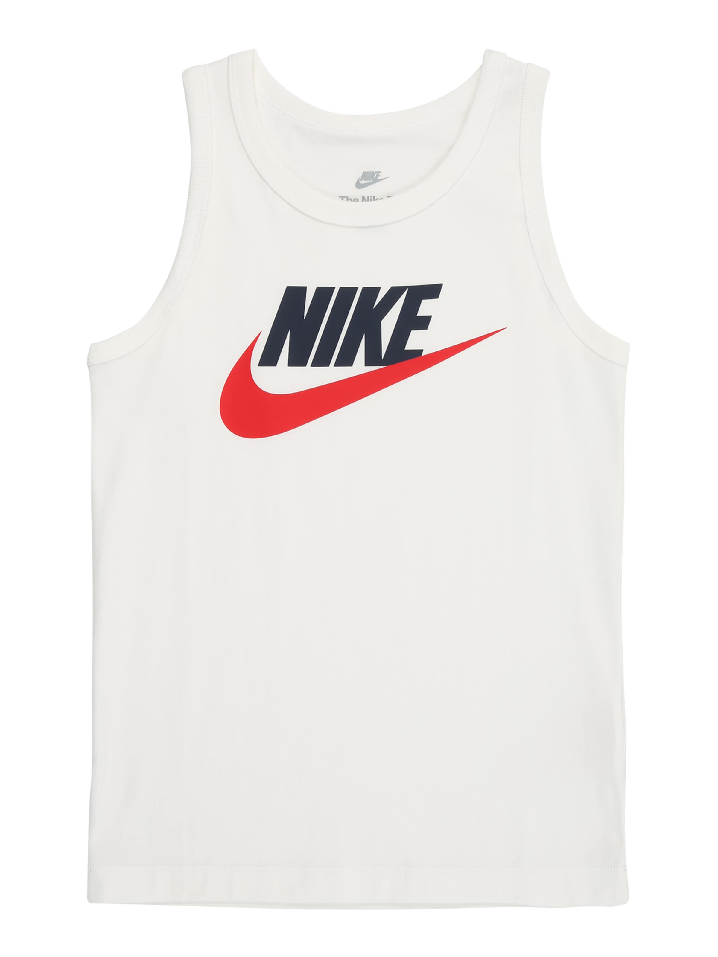 Nike Sportswear Μπλουζάκι σε λευκό: μπροστά