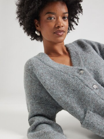 TOPSHOP Knit Cardigan in Blue