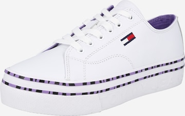 Tommy Jeans Sneaker in Weiß: front