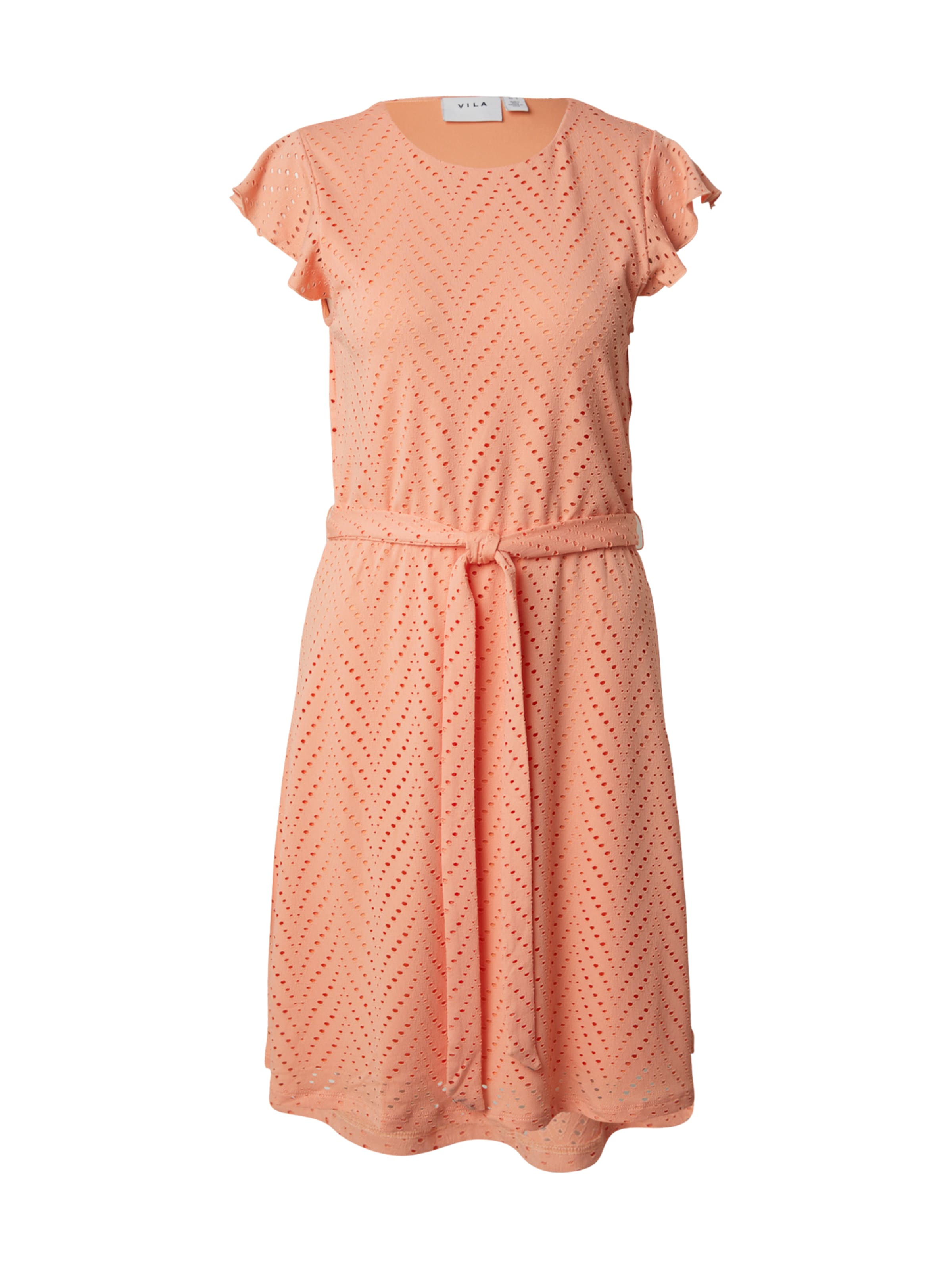 VILA Kleid 'VIDelaila' in Orange: Vorderseite