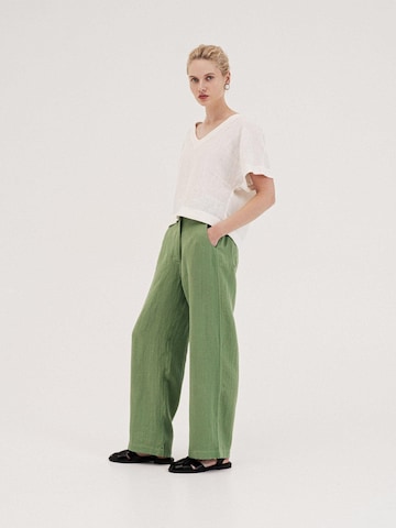 AmourLinen Top 'Lily' in White
